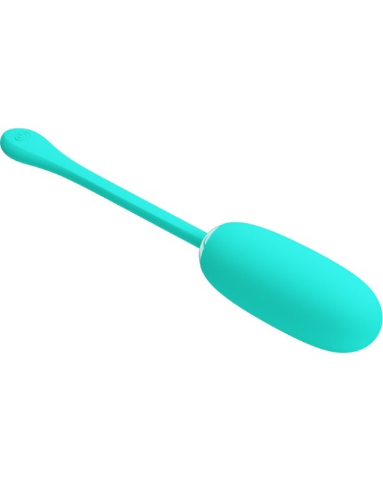 Pretty Love Smart PRETTY LOVE - JULIUS WATERPROOF-RECHARGEABLE VIBRATING EGG AQUA GREEN