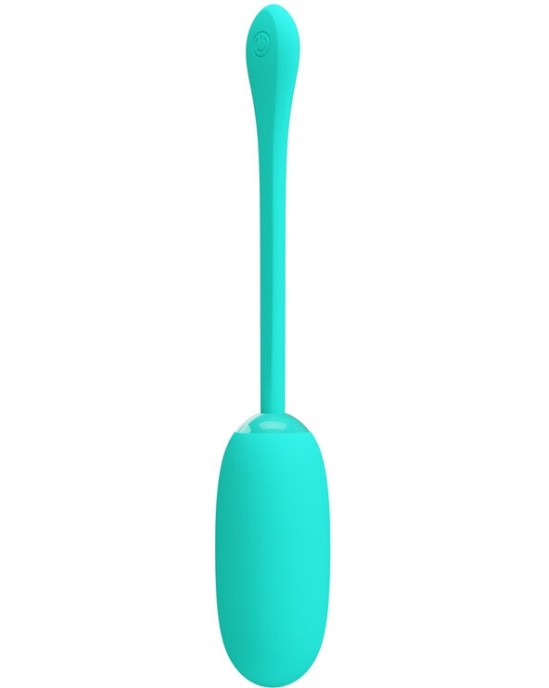 Pretty Love Smart PRETTY LOVE - JULIUS WATERPROOF-RECHARGEABLE VIBRATING EGG AQUA GREEN