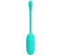 Pretty Love Smart PRETTY LOVE - JULIUS WATERPROOF-RECHARGEABLE VIBRATING EGG AQUA GREEN