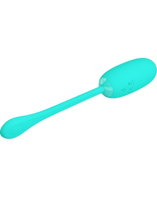 Pretty Love Smart PRETTY LOVE - JULIUS WATERPROOF-RECHARGEABLE VIBRATING EGG AQUA GREEN