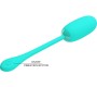 Pretty Love Smart PRETTY LOVE - JULIUS WATERPROOF-RECHARGEABLE VIBRATING EGG AQUA GREEN