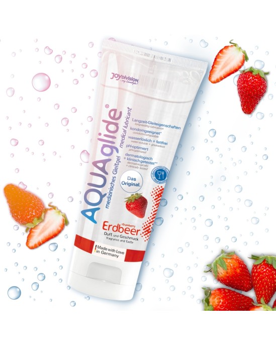 Aquaglide STRAWBERRY LUBRICANT 100ML