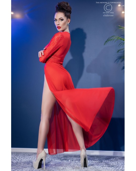 Chilirose NAKTS KREKLS UN SIKSŅAS CR-4421 RED - 42 XL