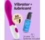 Crushious GROWLIE VIBRATOR WITH WATERBASED LUBRICANT INCLUDED