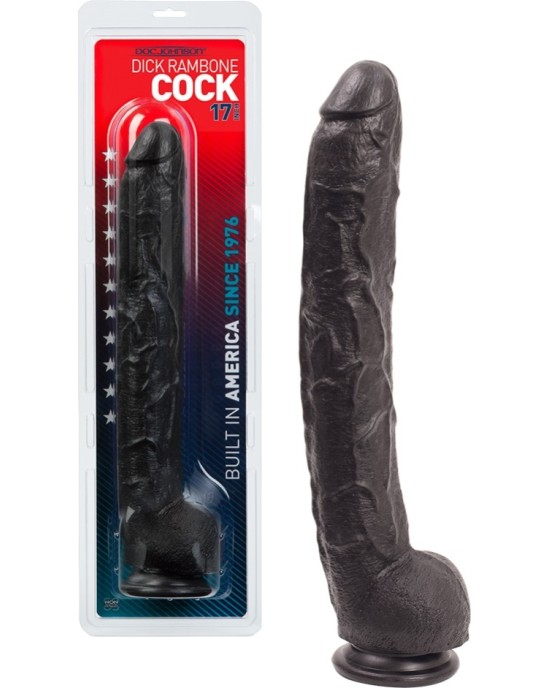 Doc Johnson DICK RAMBONE COCK BLACK