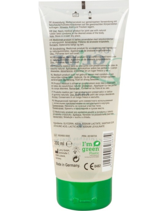 Just Glide BIO ANĀLAIS LUBRIKANTS 200ml