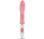 Crushious GUMMIE RABBIT VIBRATOR PINK WITH WATERBASED LUBRICANT INCLUDED