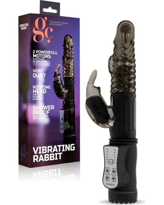 GC VIBRĒJOŠS RABIT VIBRATOR BLACK