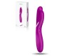 OVO E6 UZLĀDĒJAMS DUBULTĀS VIBRATORS FUCHSIA