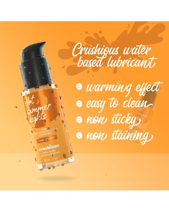 Crushious WARMING EFFECT LUBRICANT 50 ML