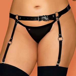 Obsessive GATHER BELT A756 QUEEN SIZE - 44 XXL