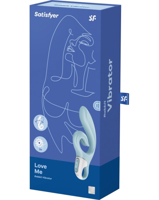 Satisfyer LOVE ME VIBRATOR BLUE