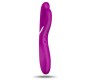 OVO E6 UZLĀDĒJAMS DUBULTĀS VIBRATORS FUCHSIA