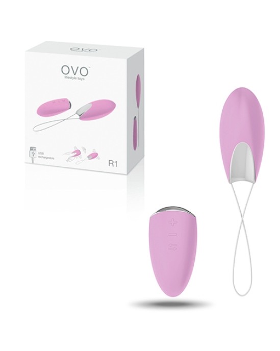 OVO R1 RECHARGEABLE EGG PINK