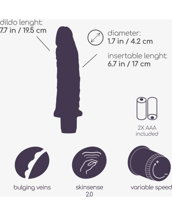 Crushious LOVERBOY REALISTIC VIBRATOR