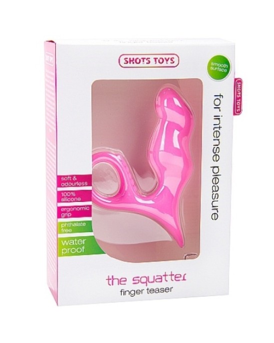 Shots Toys THE SQUATTER STIMULATOR PINK