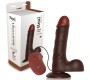 Toyz4Lovers REAL RAPTUR FIRE PASSION РЕАЛИСТИЧНЫЙ ВИБРАТОР 8 ДЮЙМОВ, ЧЕРНЫЙ