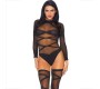 Leg Avenue Sets LEG AVENUE - 2 PIECE SET BODY AND THIGH