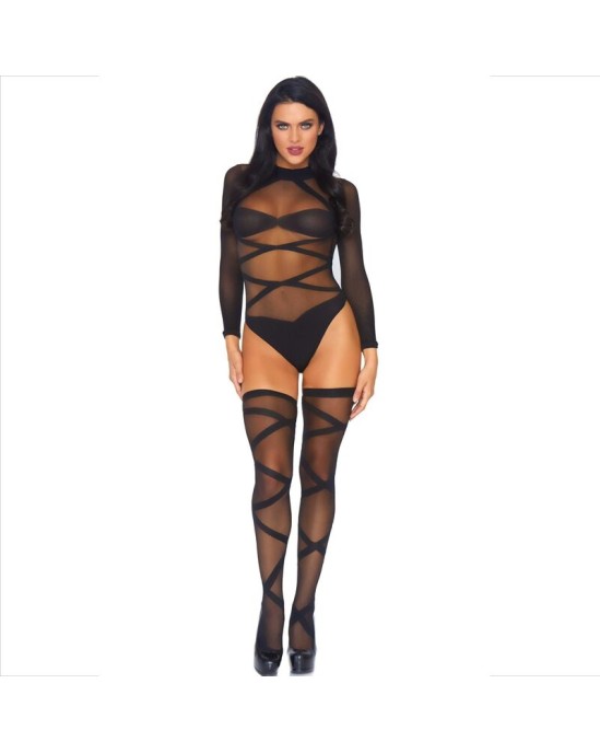 Leg Avenue Sets LEG AVENUE - 2 PIECE SET BODY AND THIGH