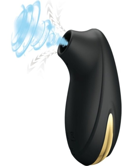 Pretty Love C-Type PRETTY LOVE - BLACK RECHARGEABLE LUXURY SUCTION MASSAGER