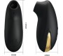 Pretty Love C-Type PRETTY LOVE - BLACK RECHARGEABLE LUXURY SUCTION MASSAGER