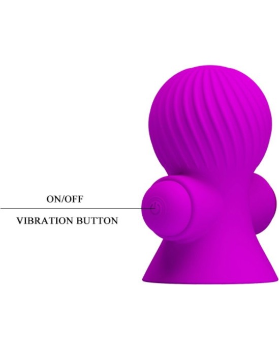 Pretty Love Smart PRETTY LOVE - СТИМУЛЯТОРЫ СОСКОВ 12M СИРЕНЕВАЯ ВИБРАЦИЯ