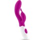 Crushious GUMMIE RABBIT VIBRATOR PURPLE WITH WATERBASED LUBRICANT INCLUDED