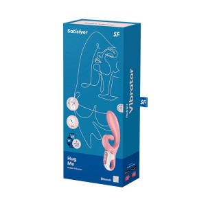 Satisfyer HUG ME VIBRATOR WITH APP PINK