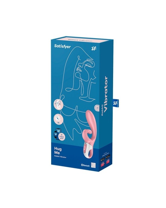 Satisfyer Apskaujiet mani VIBRATORS AR APP PINK