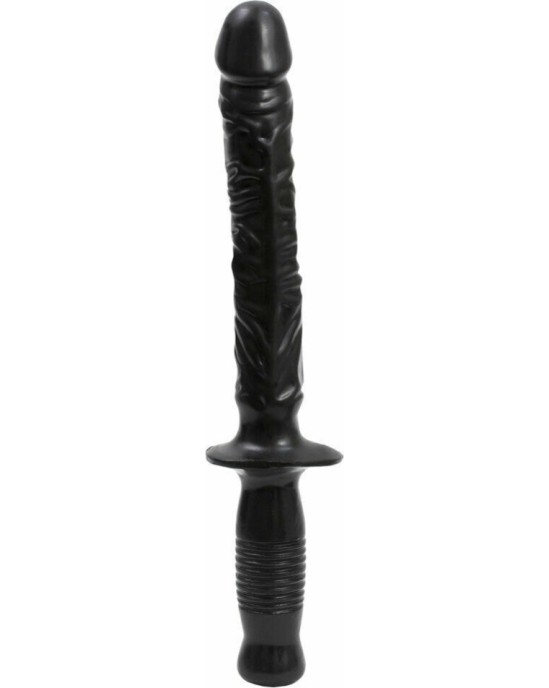 Doc Johnson MANHANDLER DILDO WITH HANDLE BLACK