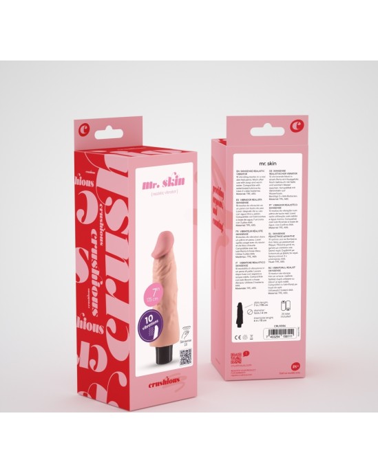 Crushious MR. SKIN REALISTIC VIBRATOR