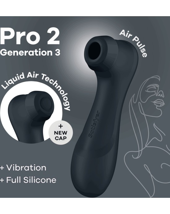 Satisfyer PRO 2 GEN 3 BLACK