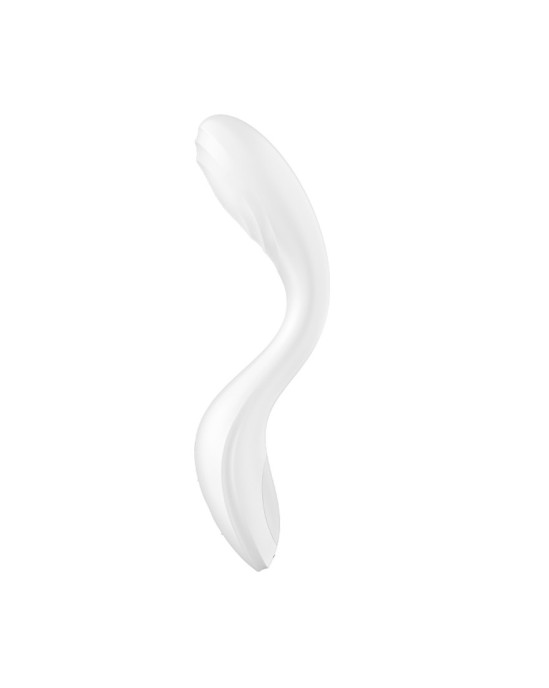 Satisfyer RRROLLING PREASURE G-POTA STIMULĀTORS, BALTS