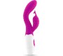 Crushious GUMMIE RABBIT VIBRATOR PURPLE WITH WATERBASED LUBRICANT INCLUDED