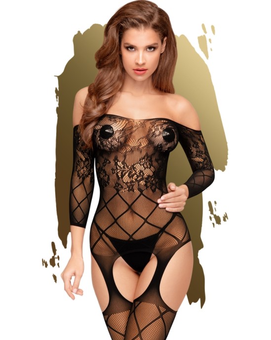 Penthouse CATSUIT TOP-NOTCH PRETO - 42 XL