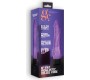 GC 8" FAT REALISTIC DILDO VIBE PURPLE