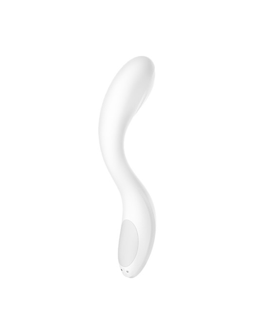 Satisfyer RRROLLING PREASURE G-POTA STIMULĀTORS, BALTS