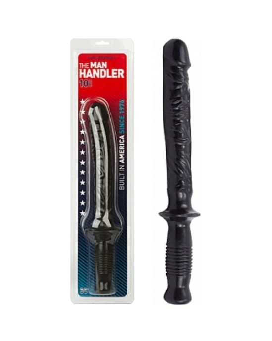 Doc Johnson MANHANDLER DILDO WITH HANDLE BLACK