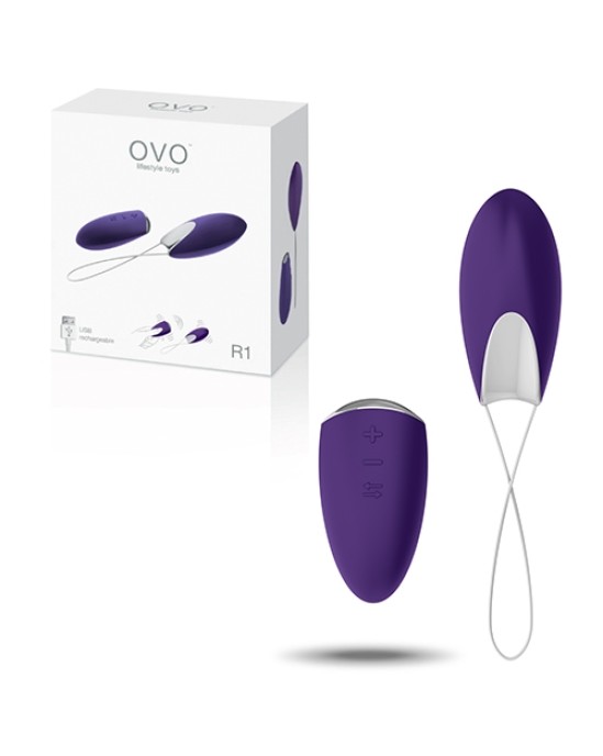 OVO R1 RECHARGEABLE EGG PURPLE