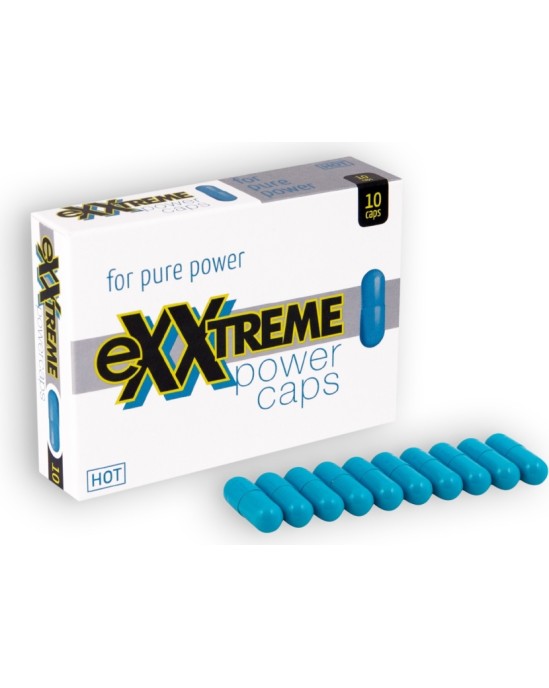 Hot™ EXXTREME POWER CAPS ДЛЯ МУЖЧИН, 10 КАПСУЛ