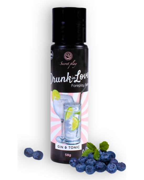 Secret Play BALZĀMA LUBRIKANTS GIN TONIC AR AROMĀTU DZĒRUMS MĪLESTĪBĀ 60ml