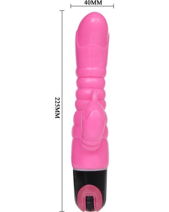 Baile Vibrators BAILE - ROZĀ VIBRATORS 22,5 CM