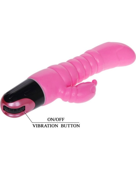 Baile Vibrators BAILE - ROZĀ VIBRATORS 22,5 CM