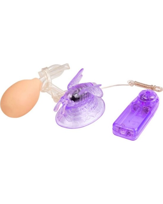 Baile Stimulating BAILE - LILAC CLITORIS STIMULATION VIBRATING BUTTERFLY