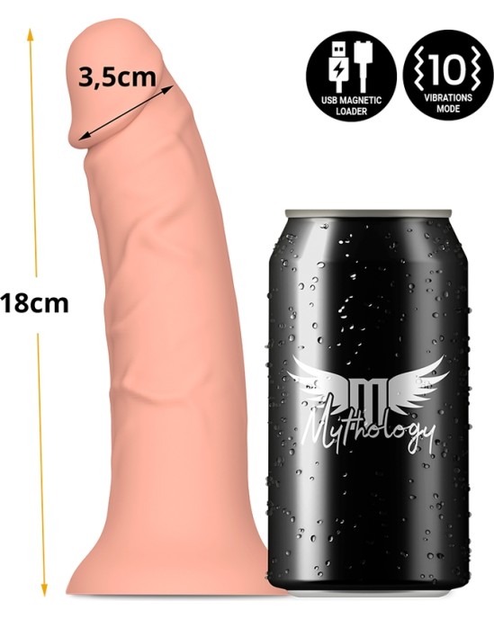 Mythology Fantasy Dildo MITOLOĢIJA - ASHER ORIĢINĀLS DILDO S - VIBRATORS SADERĪGS AR WATCHME BEZVADU TEHNOLOĢIJU