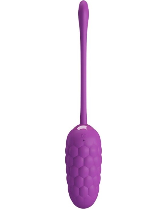 Pretty Love Smart PRETTY LOVE - VIBRATING EGG WITH PURPLE RECHARGEABLE MARINE TEXTURE