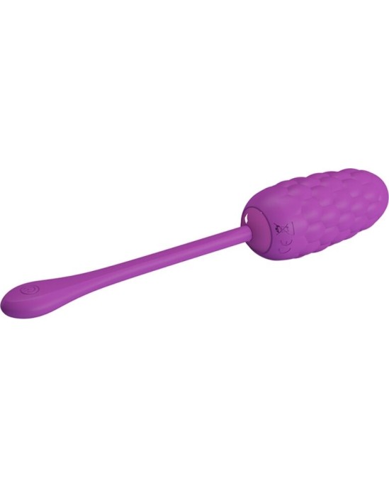 Pretty Love Smart PRETTY LOVE - VIBRATING EGG WITH PURPLE RECHARGEABLE MARINE TEXTURE