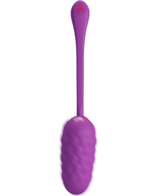 Pretty Love Smart PRETTY LOVE - VIBRATING EGG WITH PURPLE RECHARGEABLE MARINE TEXTURE