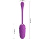 Pretty Love Smart PRETTY LOVE - VIBRATING EGG WITH PURPLE RECHARGEABLE MARINE TEXTURE