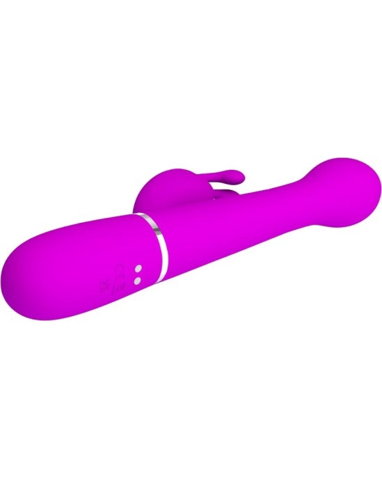 Pretty Love Flirtation PRETTY LOVE - ВИБРАТОР DEJON RABBIT 3 В 1 МНОГОФУНКЦИОНАЛЬНЫЙ ФИОЛЕТОВЫЙ